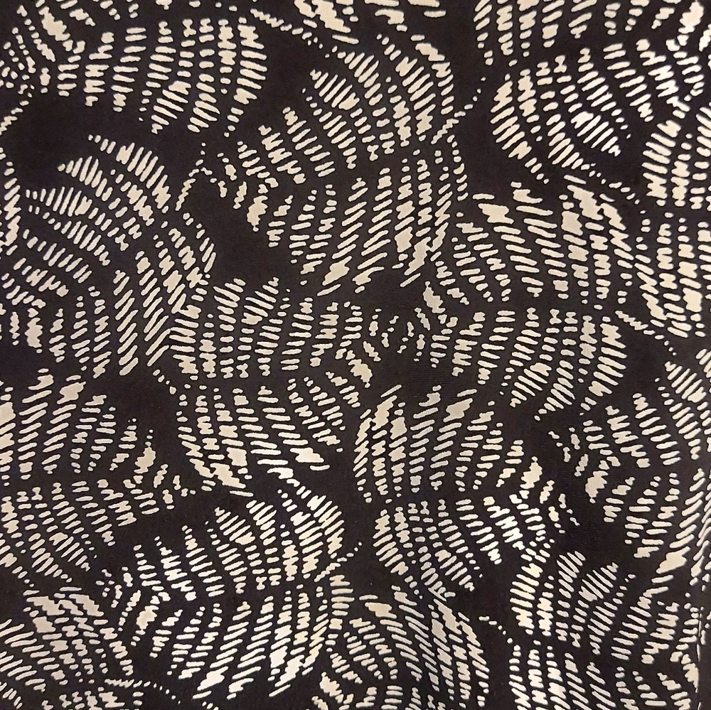 Vintage wrap dress by Daisy Fuentes- black and white - Picture 8 of 10